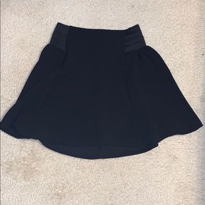 Black skater skirt